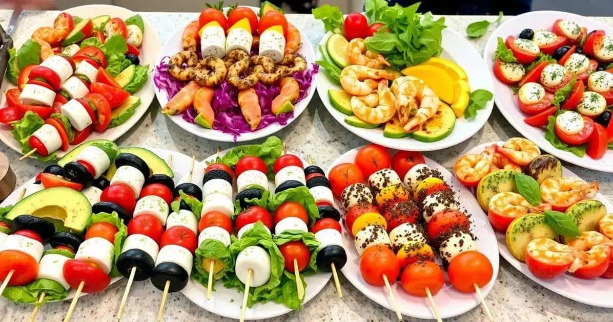Diversidades da Salada Caprese Fácil