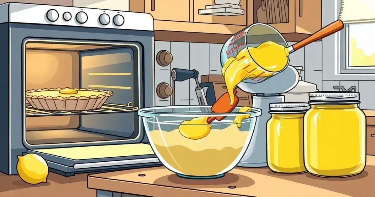 Erro Comum ao Fazer Torta de Limão