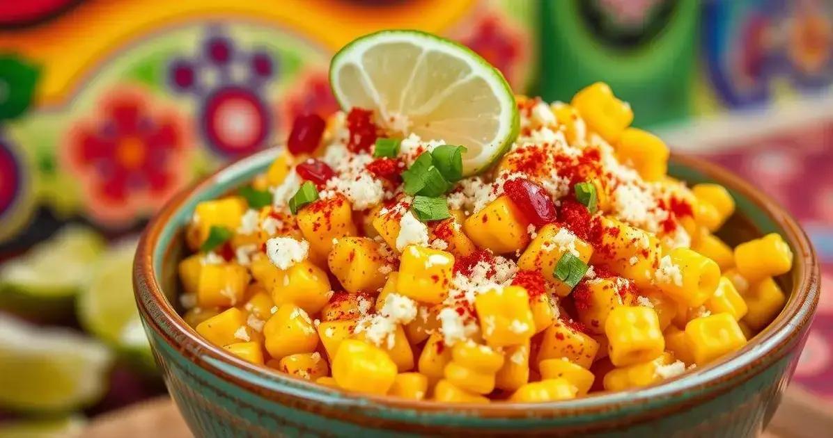 Esquites: Aprenda como fazer essa delícia de milho mexicano em casa