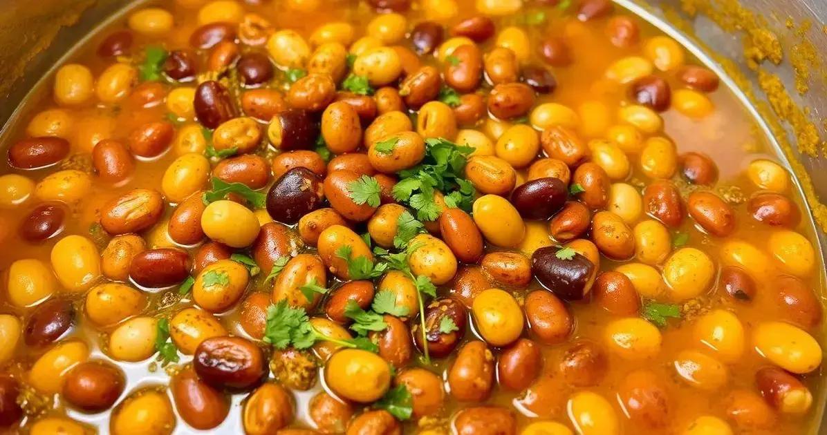Feijão temperado rápido: a receita prática que você vai amar fazer