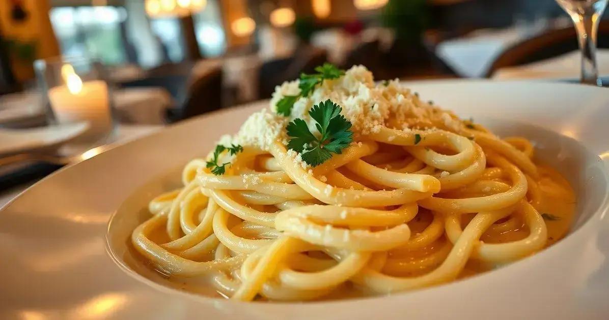 Fettuccine Alfredo: Aprenda a fazer essa receita deliciosa e cremosa