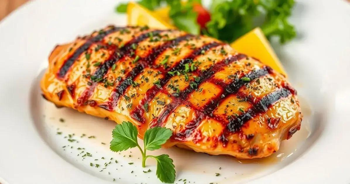 Filé de frango grelhado fácil: Uma receita prática e deliciosa que todos vão amar
