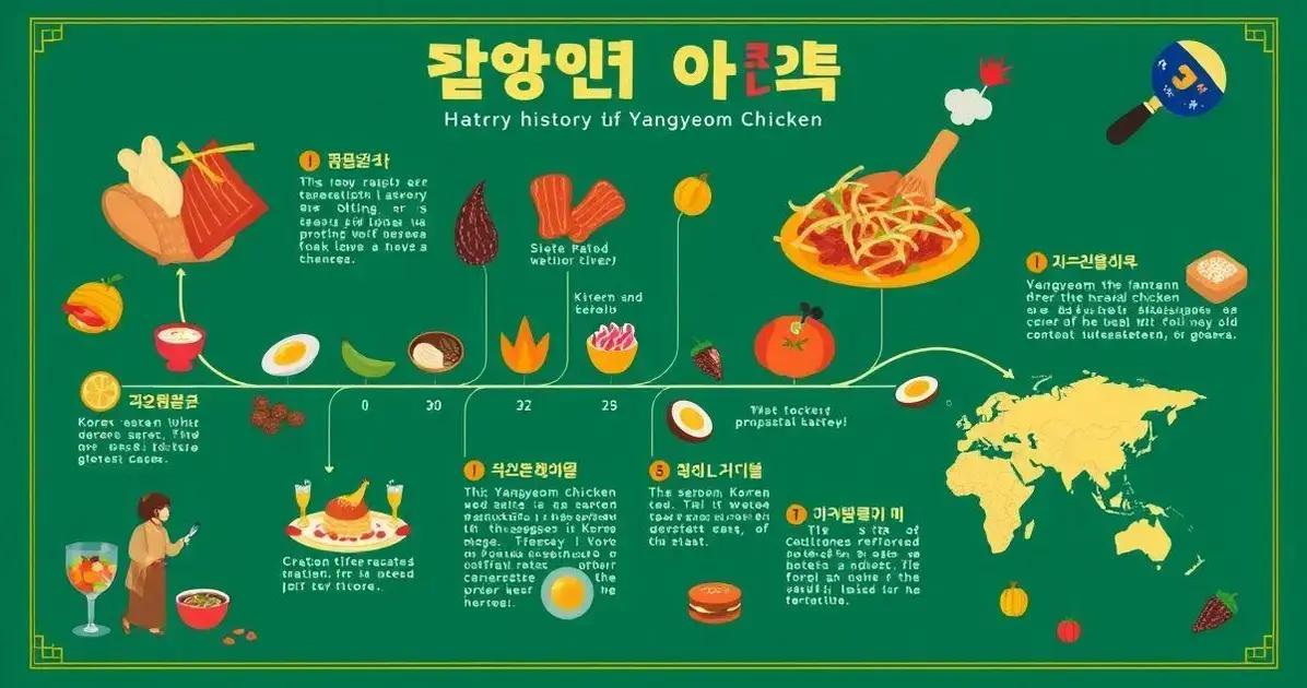 História do Yangnyeom Chicken e sua Origem