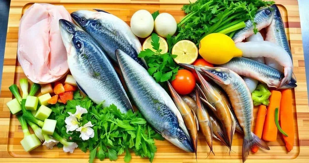Ingredientes da Receita de Arroz de Pescado