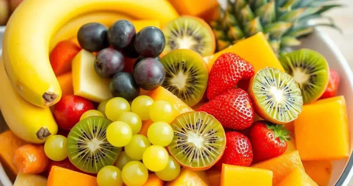 Ingredientes da Salada de Frutas Express