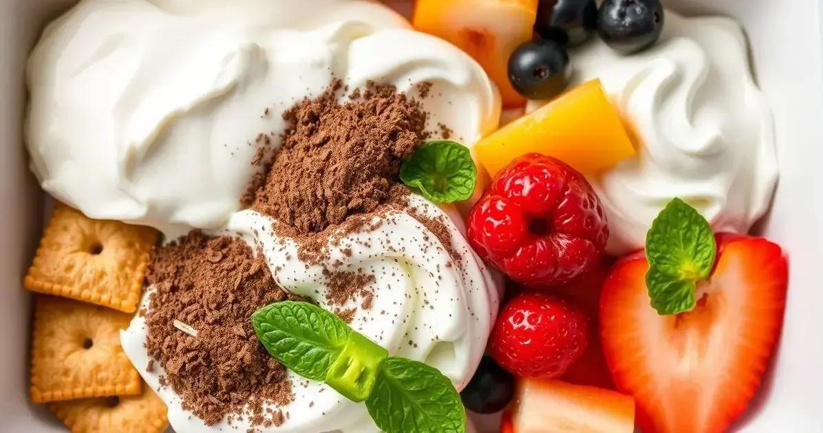 Ingredientes da Sobremesa Rápida de Travessa