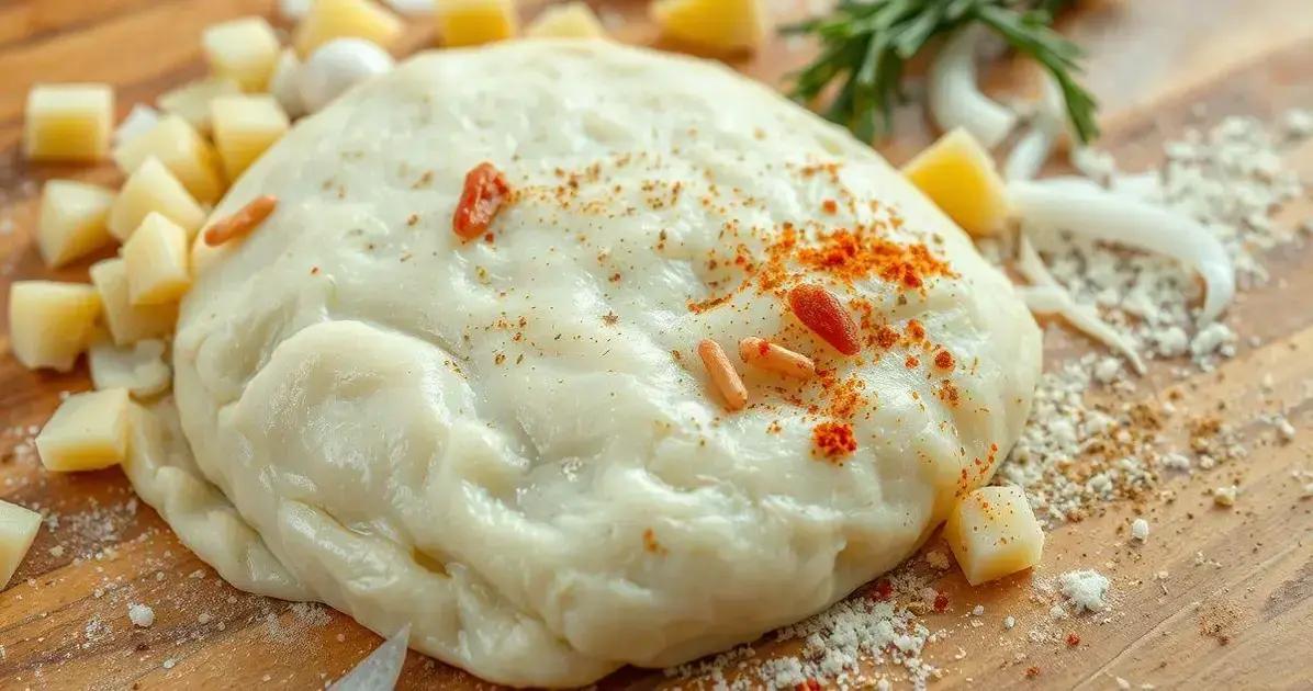 Ingredientes do Bolinho de Bacalhau