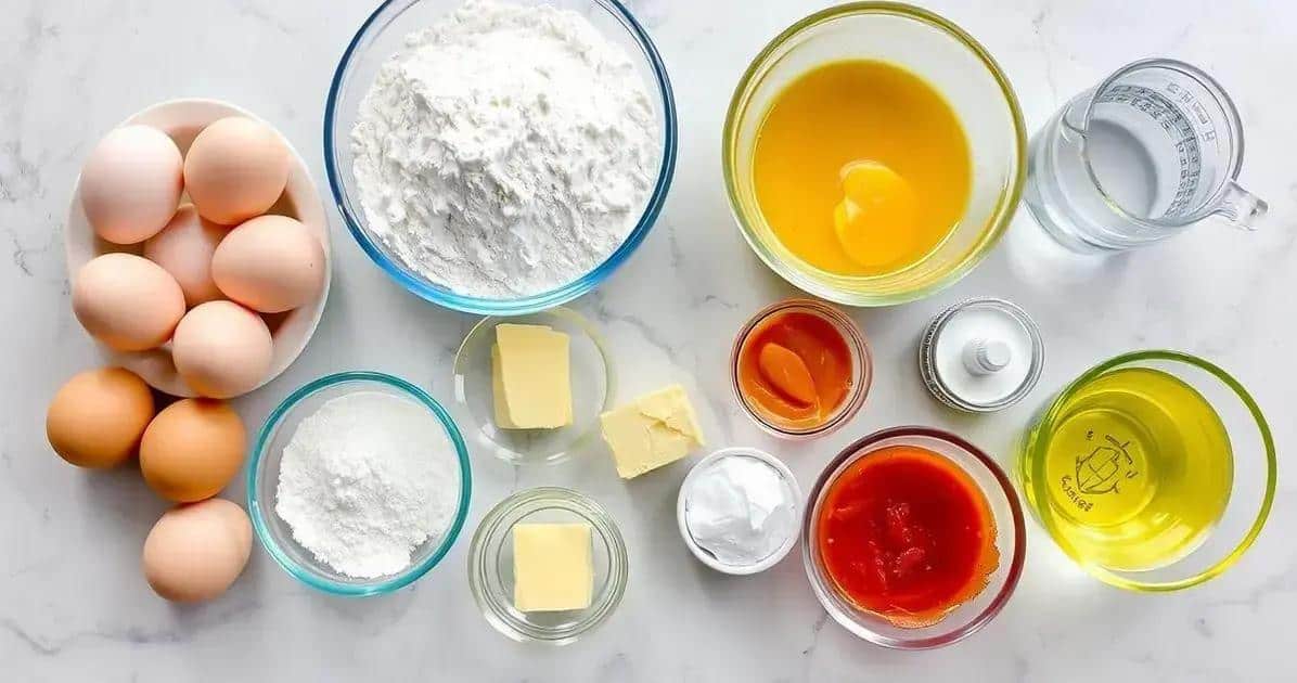 Ingredientes do Bolo de Rolo