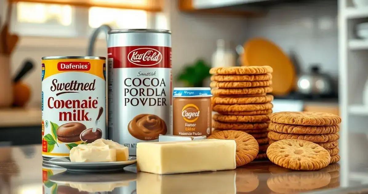 Ingredientes do Bombom na Travessa