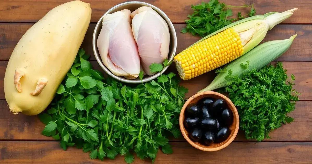 Ingredientes do Caldo de Pinto