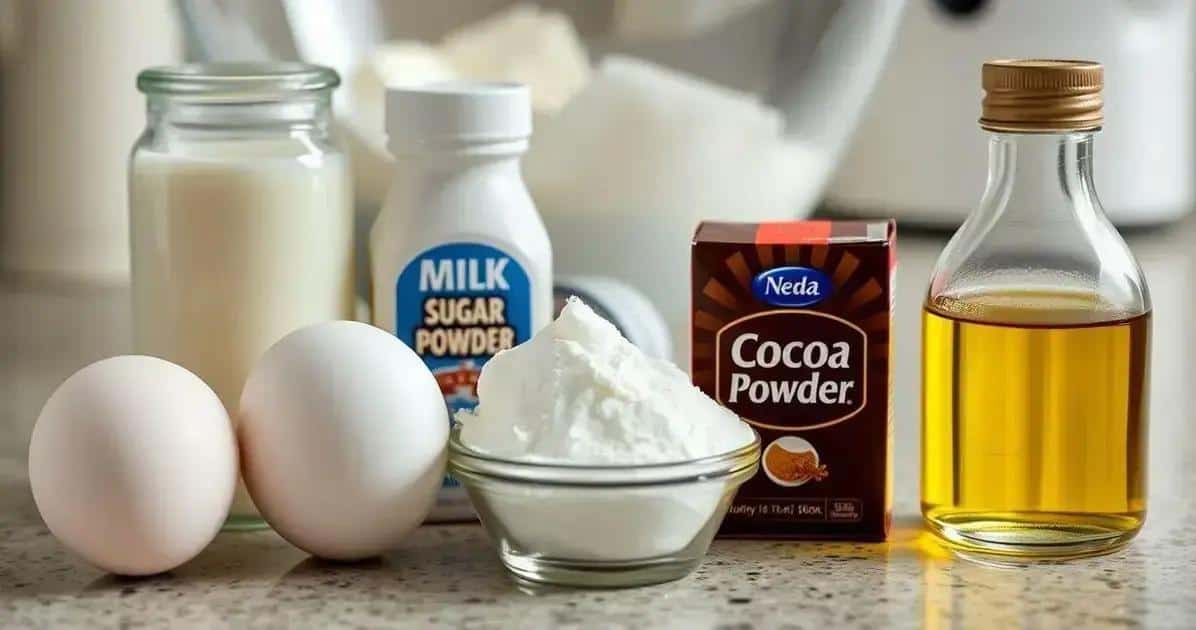 Ingredientes Necessários para Pudim de Caneca Simples