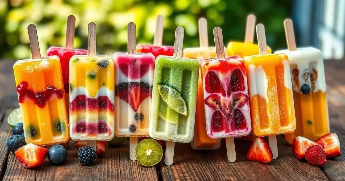 Ingredientes para Geladinho Gourmet