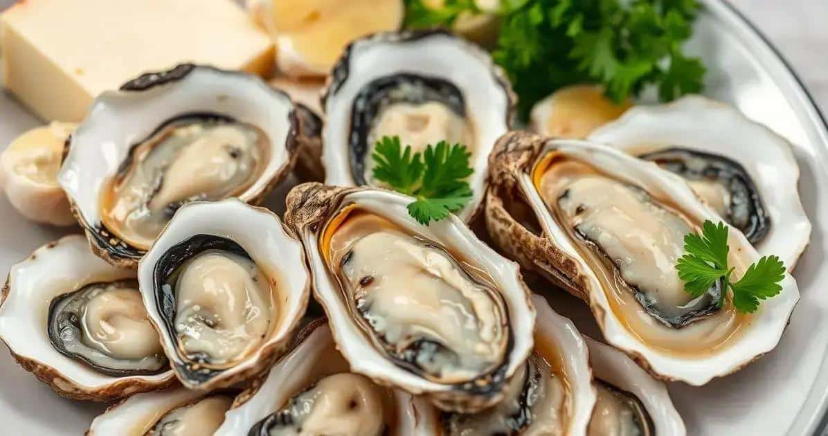 Ingredientes para Ostras Gratinadas