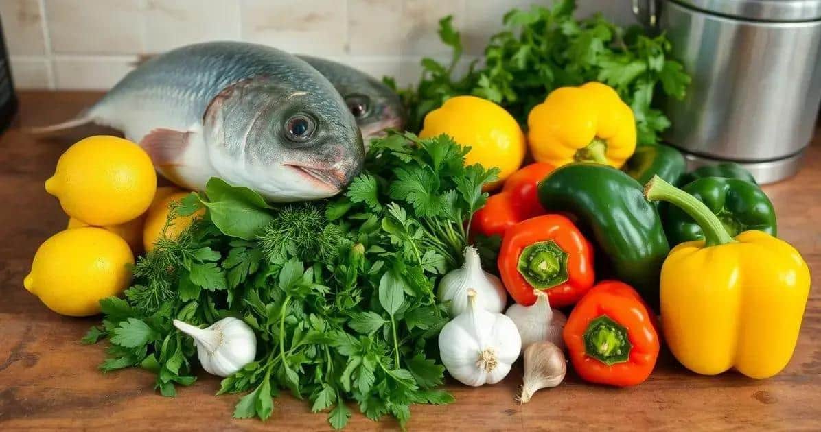Ingredientes para Tambaqui Assado