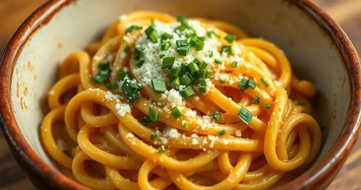 Macarrão Cremoso Rápido: Uma Receita Deliciosa que Você Precisa Conhecer