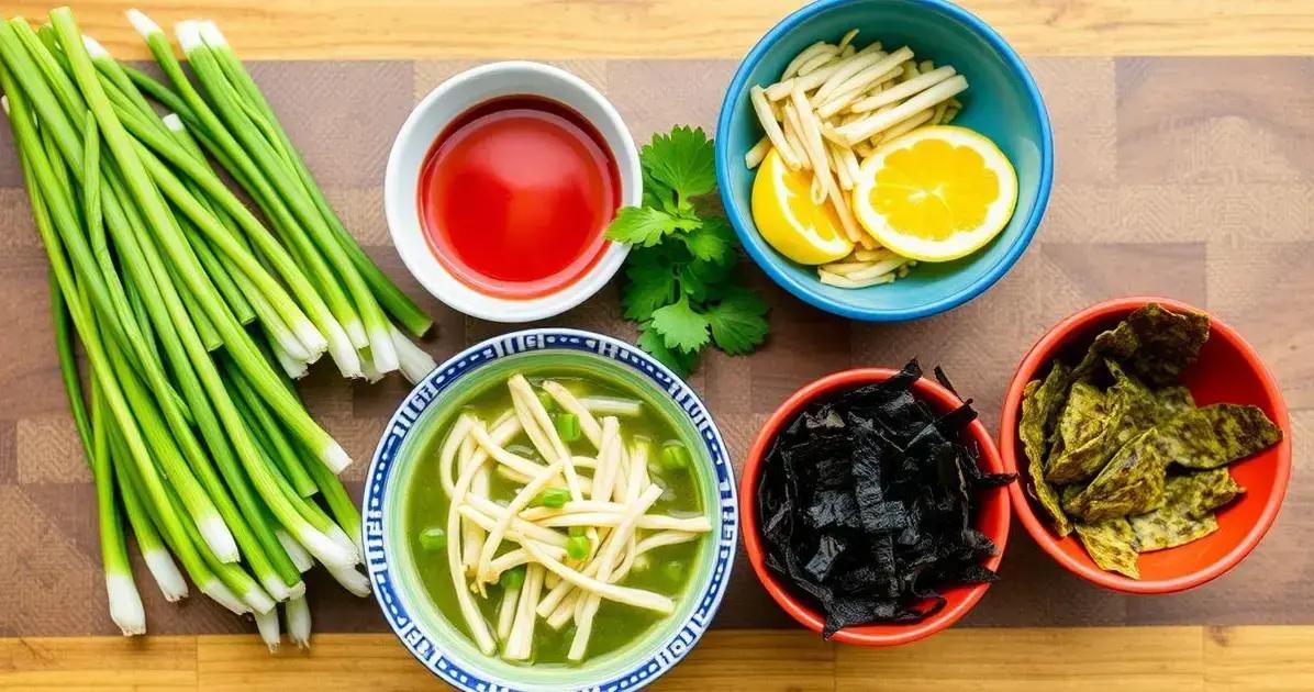 Melhores Acompanhamentos para Sopa de Wonton