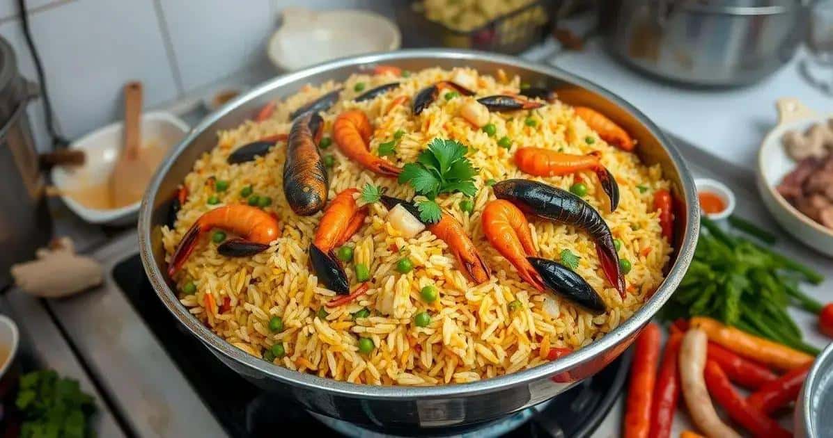 Método de Preparação do Arroz de Pescado