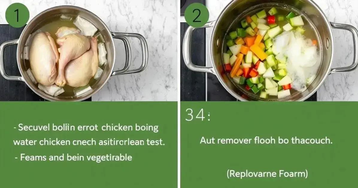 Método de Preparação do Caldo de Frango