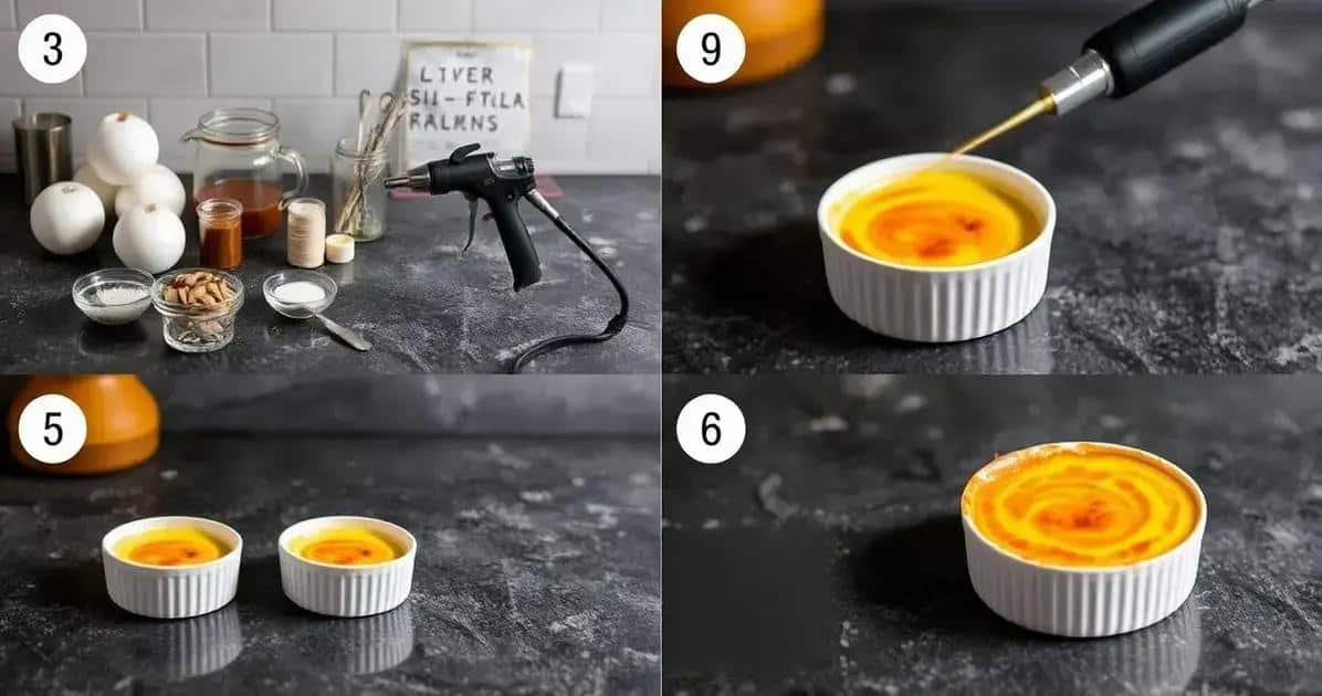 Método de Preparação do Creme Brulée