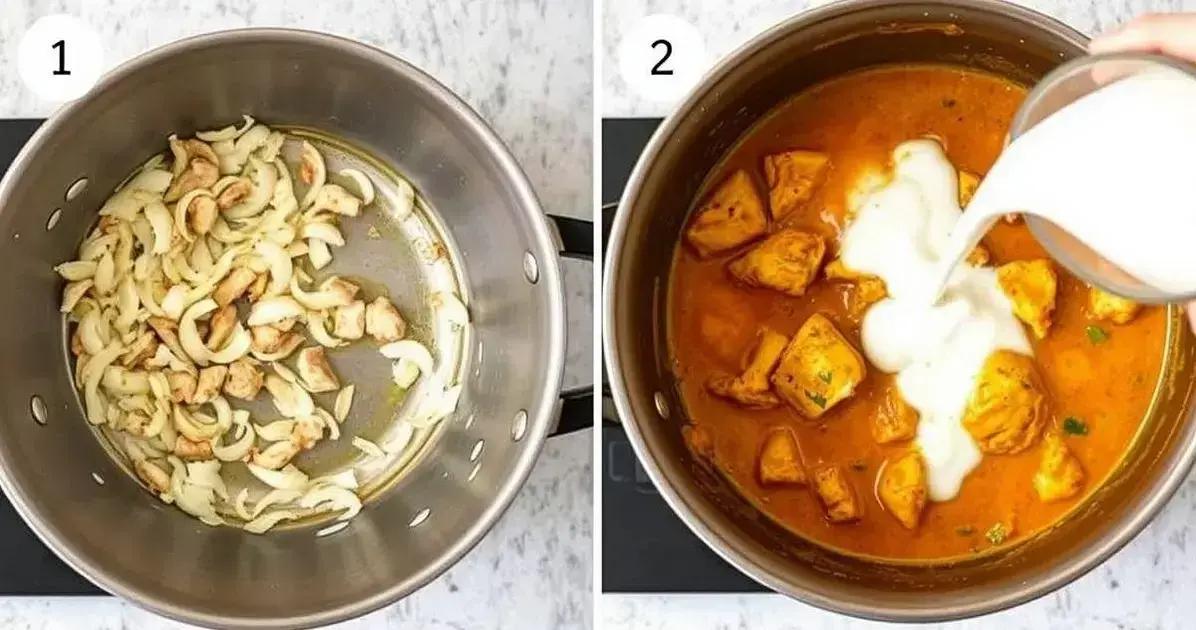 Método de Preparação do Curry de Frango