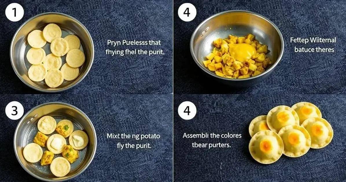 Método de Preparação do Pani Puri