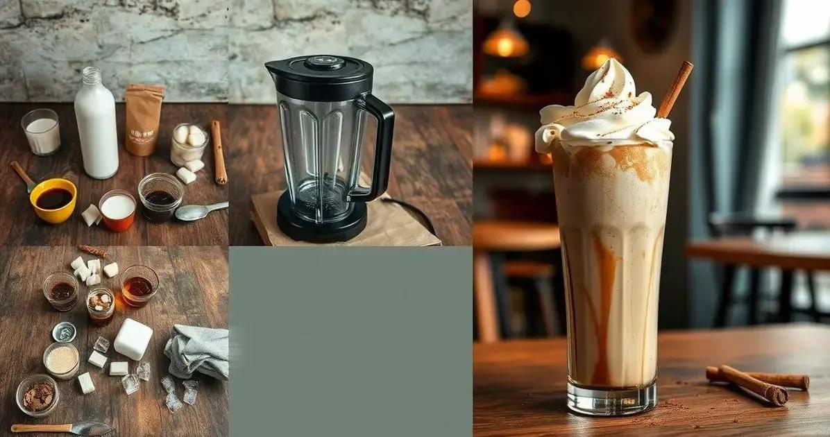 Método de Preparação do Shake de Café com Leite