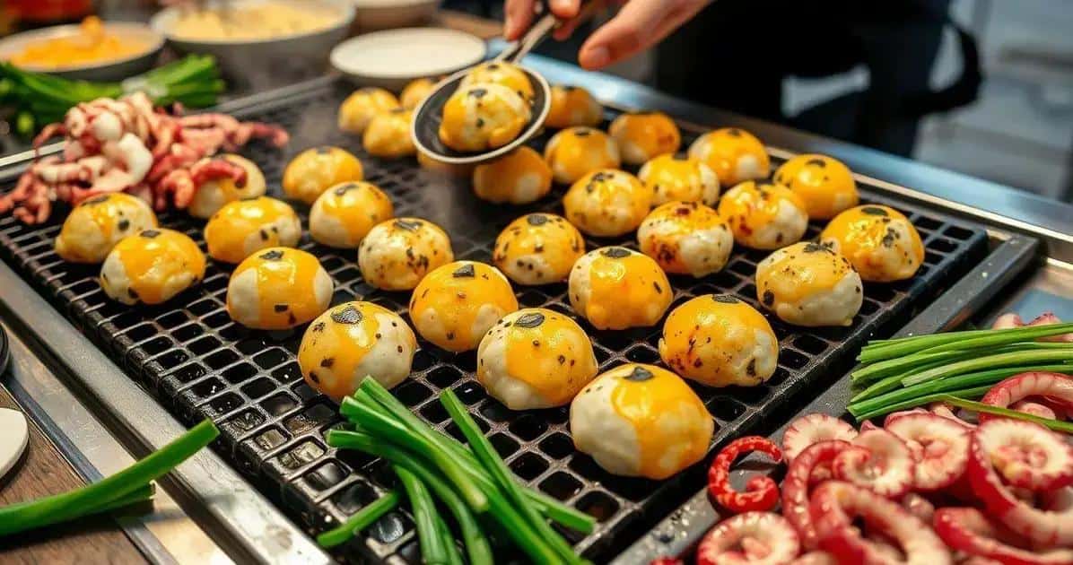 Método de Preparação do Takoyaki