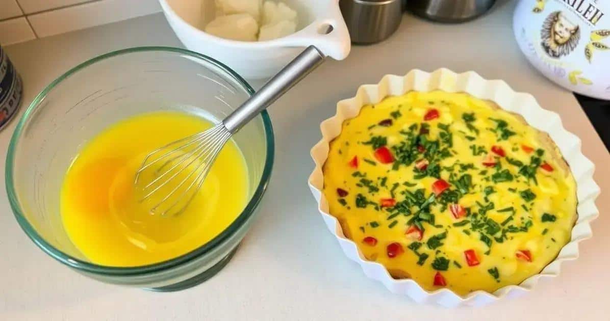 Método de Preparo da Quiche sem Massa