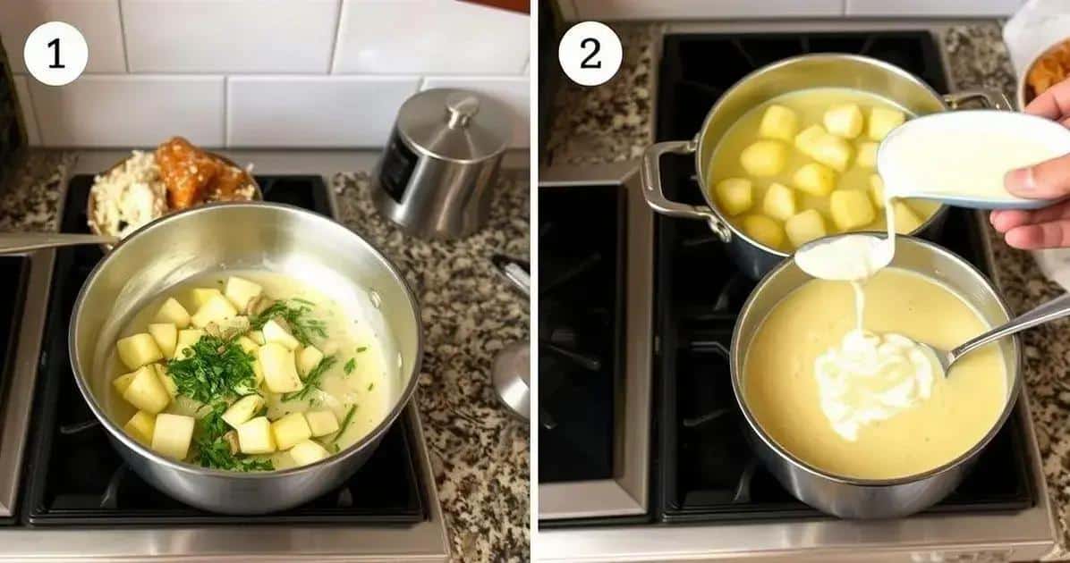 Método de Preparo da Sopa de Batata