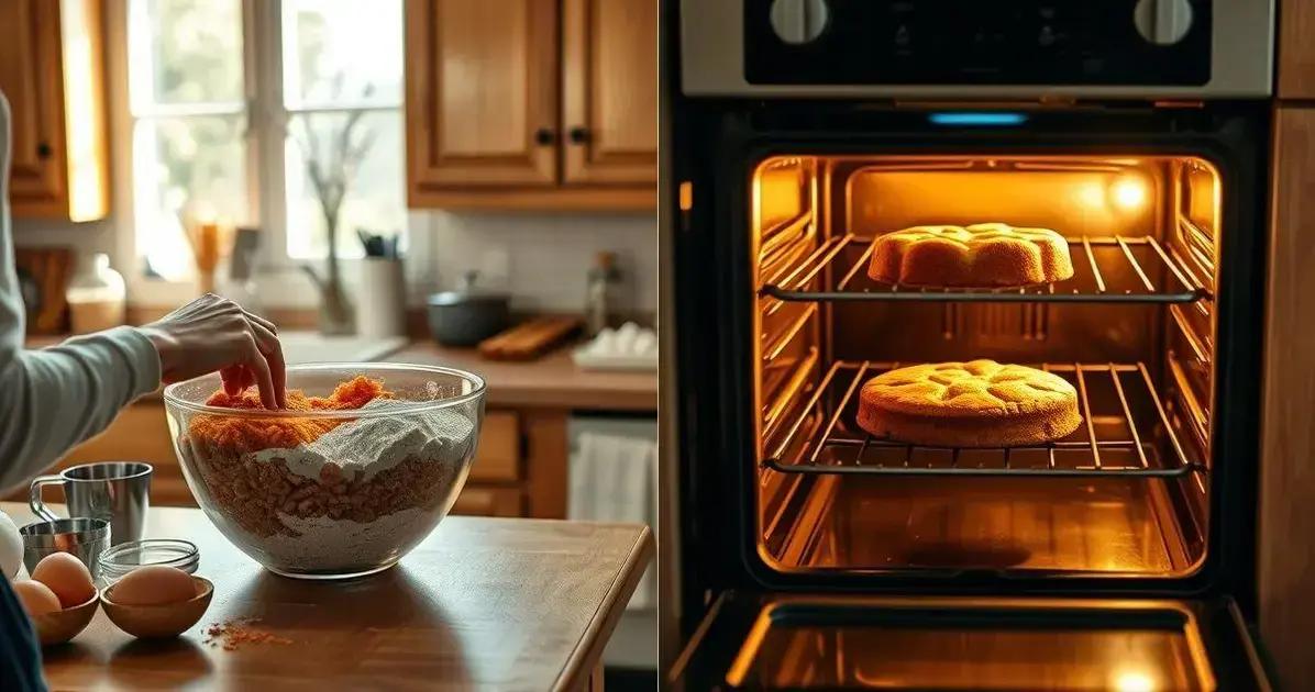 Método de Preparo do Bolo de Cenoura