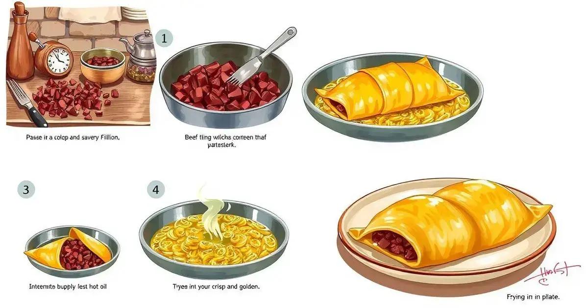 Método de Preparo do Pastel