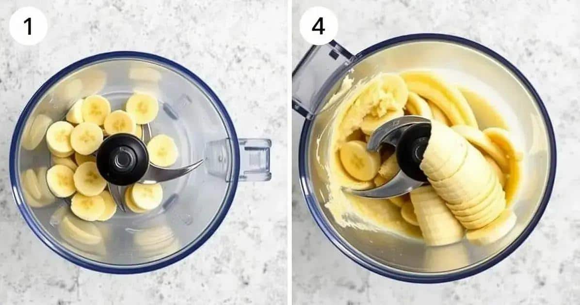 Método de Preparo do Sorvete de Banana Instantâneo