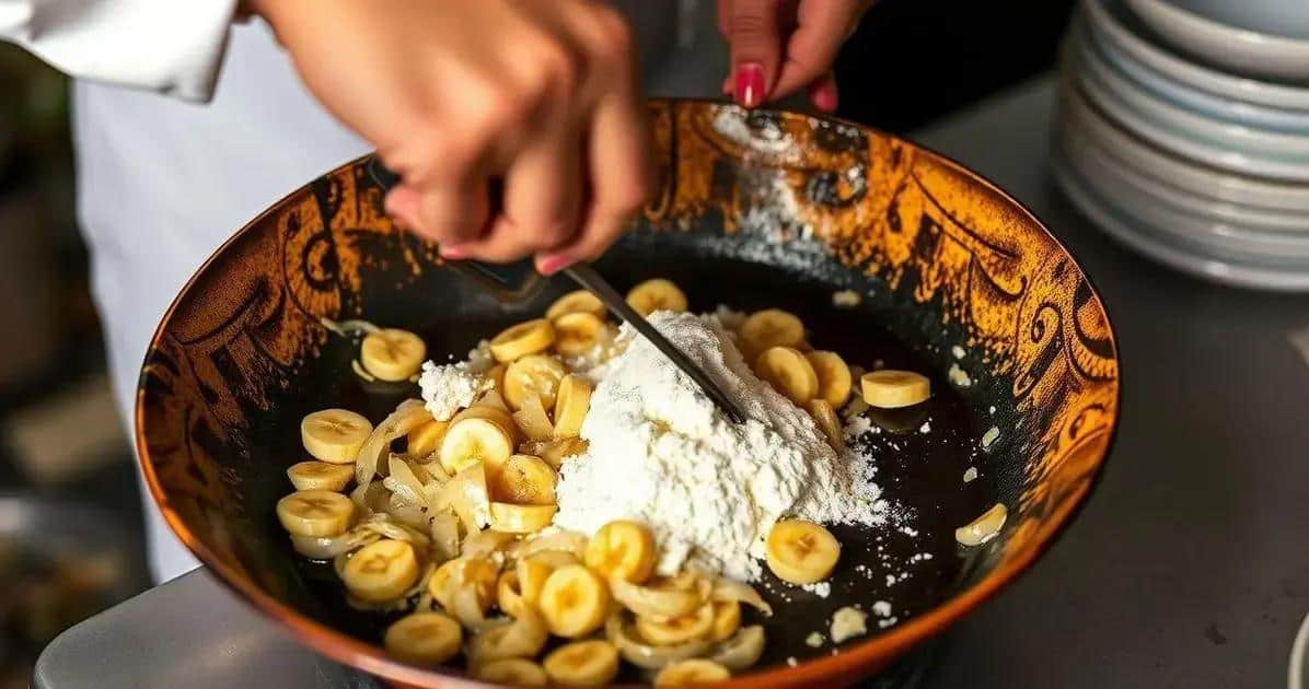 Modo de Preparo da Farofa de Banana