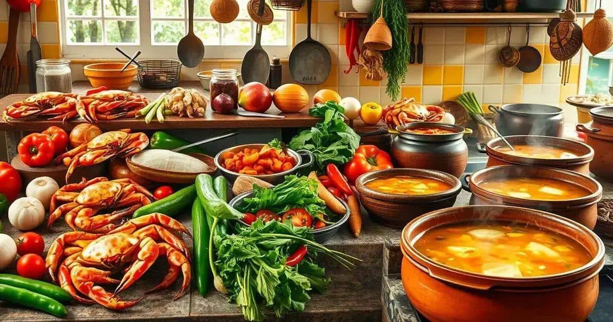 Modo de Preparo da Moqueca de Siri-Mole