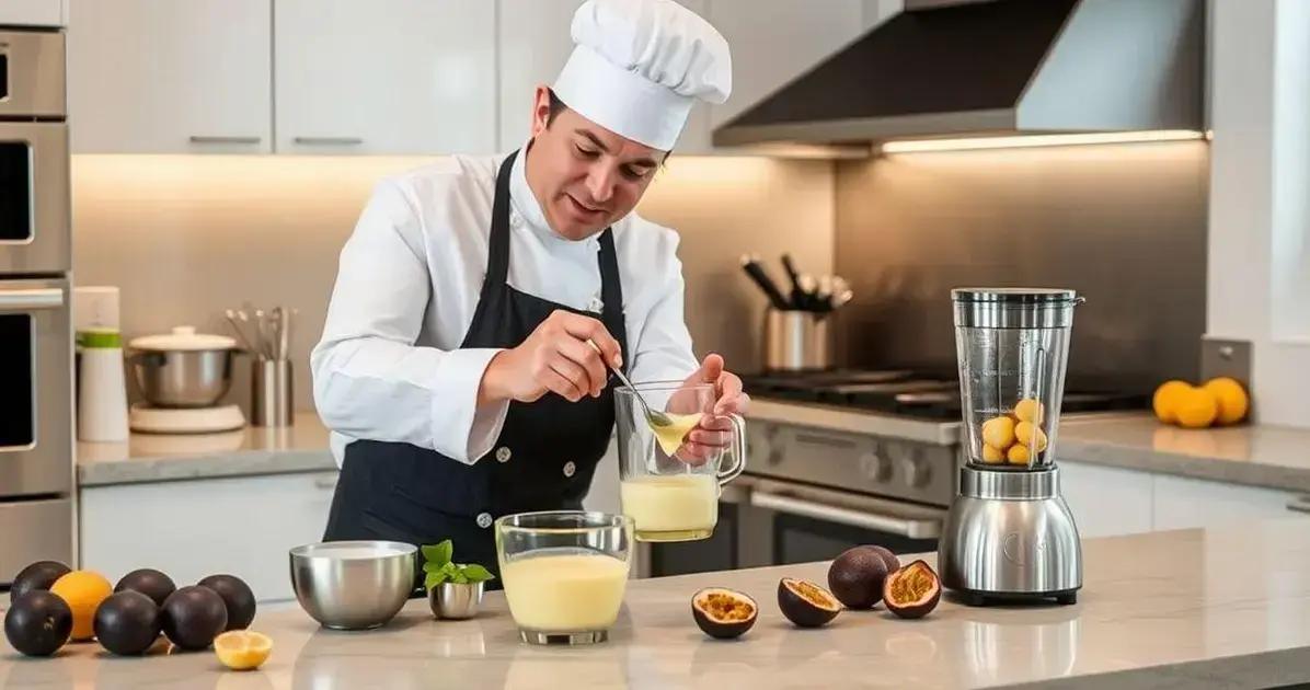 Modo de Preparo da Mousse de Maracujá