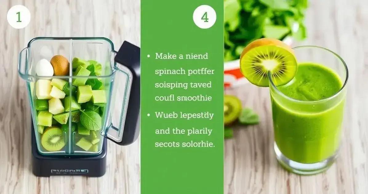 Modo de Preparo do Smoothie