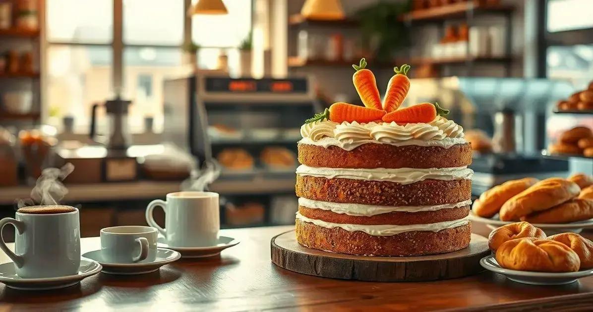 Onde Encontrar o Melhor Bolo de Cenoura