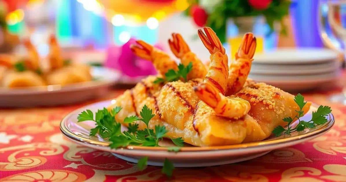 Pastel de Camarão: uma receita irresistível para suas festas