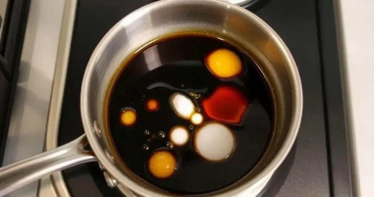 Preparando o Molho para Takoyaki