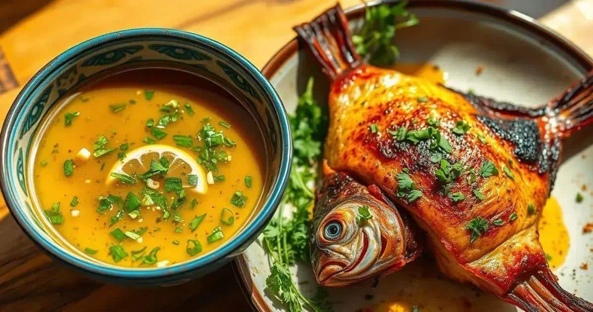 Receita de Molho para Tambaqui Assado
