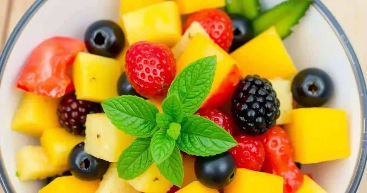 Salada de Frutas Express: Rápida, Refrescante e Irresistível