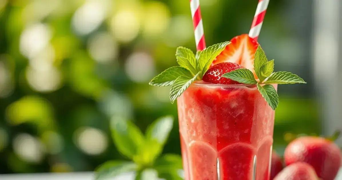 Smoothie de Morango Fácil: A Receita Rápida que Você Vai Amar!