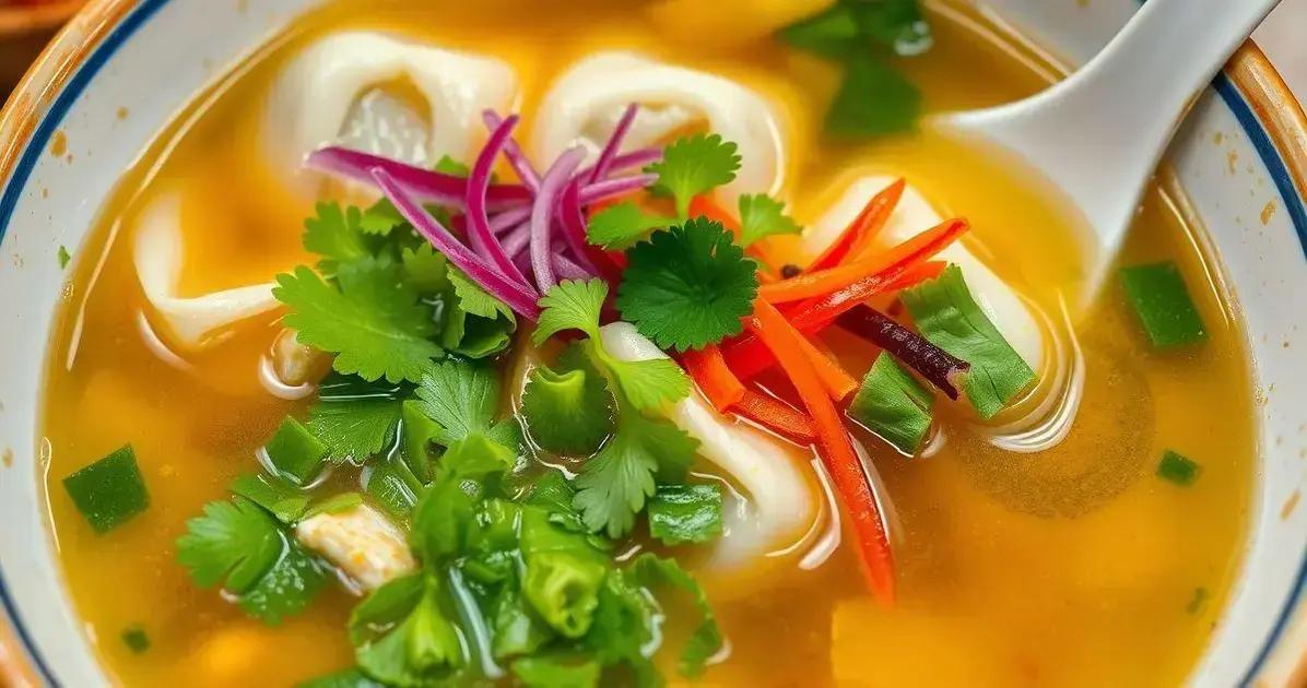 Sopa de Wonton: Descubra a Receita Perfeita Para Aquecer Seu Dia