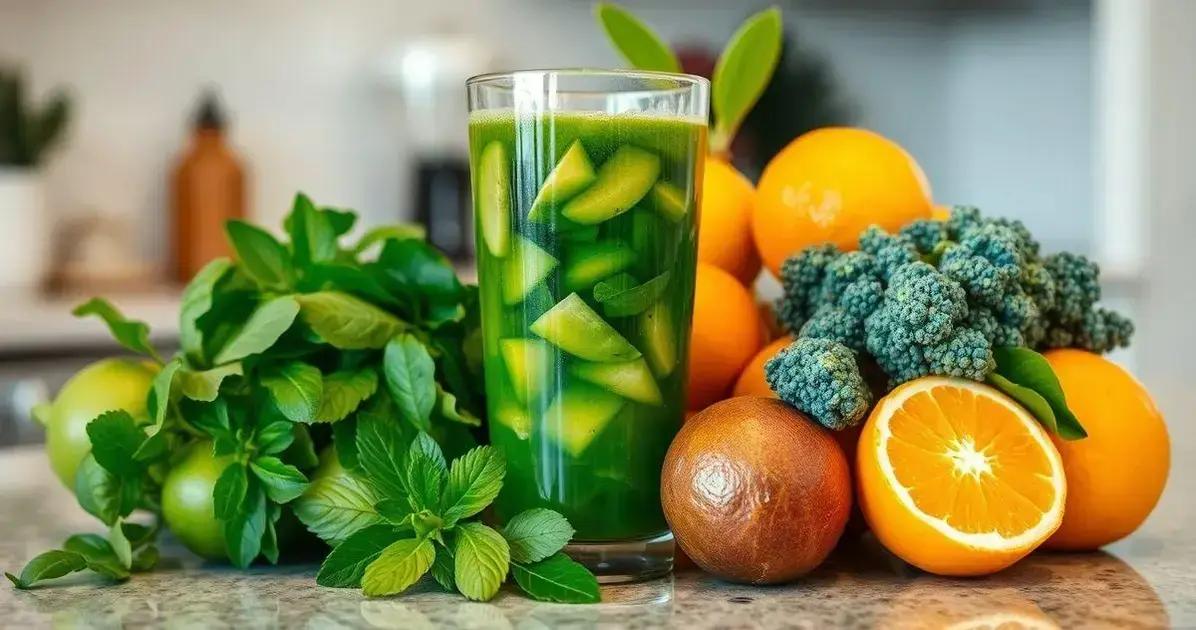 Suco Detox Refrescante: Delicie-se com esta Bebida Revigorante e Saudável
