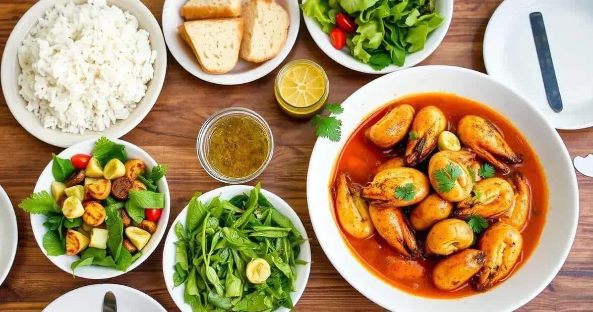 Sugestões de acompanhamento para Caldeirada de Frutos do Mar