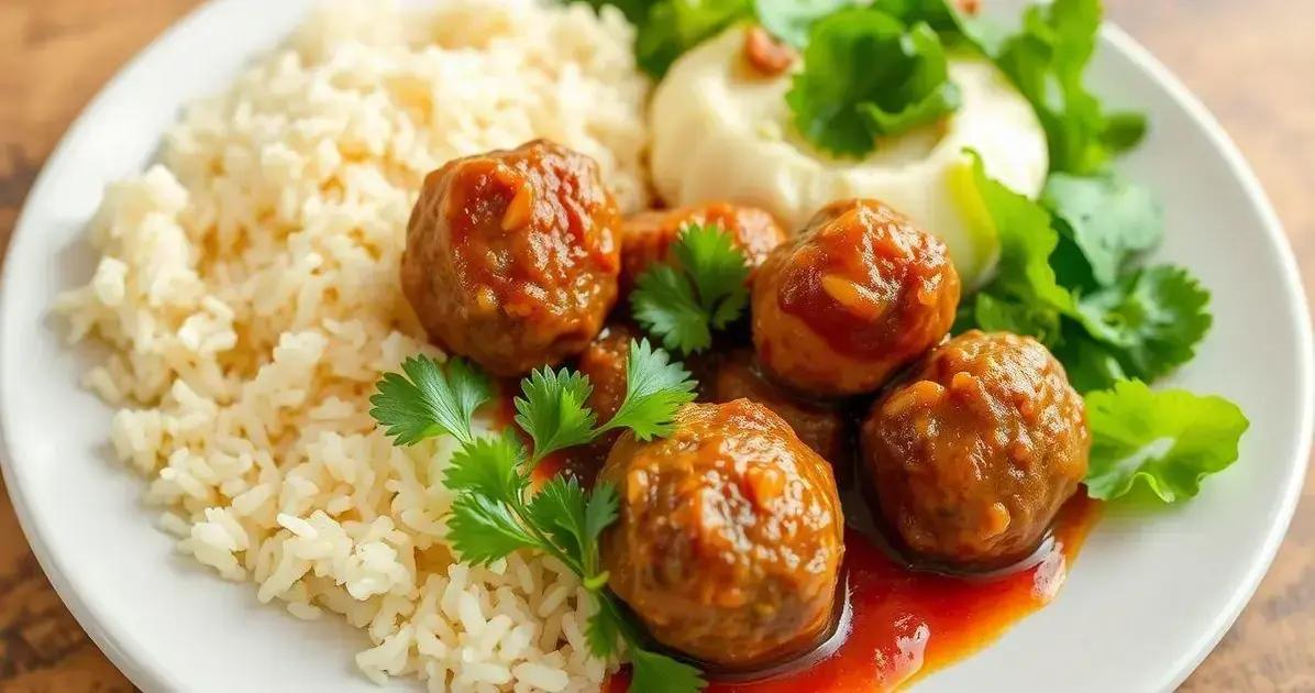 Sugestões de Acompanhamentos para Albondigas