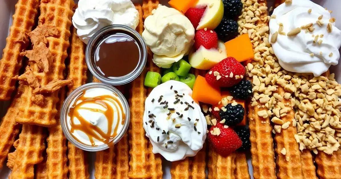 Sugestões de Acompanhamentos Para Churros