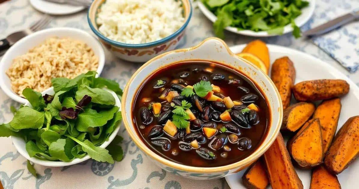 Sugestões de Acompanhamentos para Feijão Preto com Leite de Coco