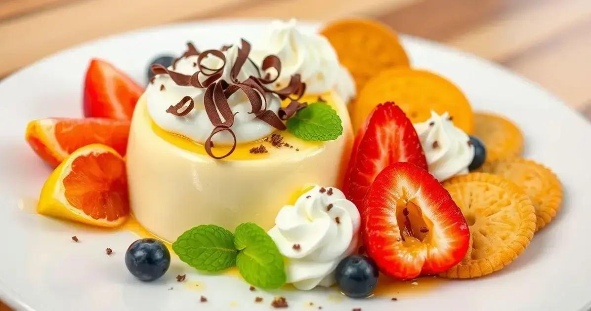 Sugestões de Acompanhamentos para Mousse