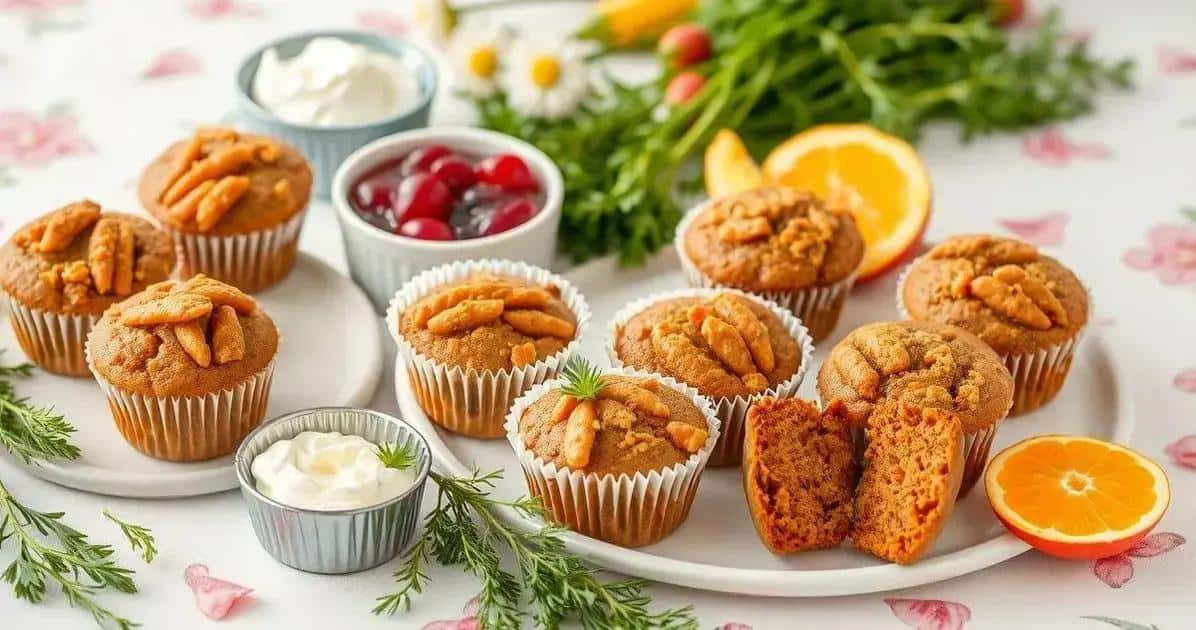 Sugestões de Acompanhamentos para o Muffin de Cenoura